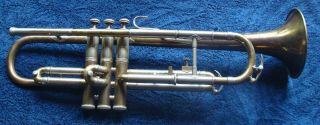 Vintage Vega Power Model Trumpet 4 Parts Restore Miles Bunny