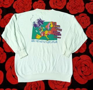 Vintage 90 ' s Rolling Stones Tour Sweatshirt 2