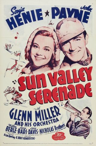 Movie 16mm Sun Valley Serenade Feature Vintage 1941 Film Adventure Comedy