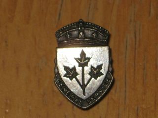 Ww2 Canadian War Service Badge General Service 474451