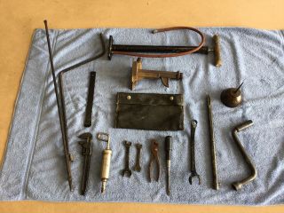 Complete Set Of 1932 - 1934 Ford Tools Inc Rare Pouch
