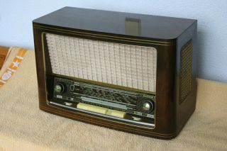 Saba Freudenstadt 7,  German Vintage Tube Radio,  Built 1956,  Restored
