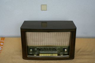 SABA FREUDENSTADT 7,  german vintage tube radio,  built 1956,  restored 3