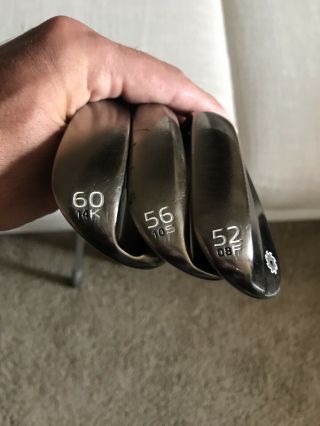 Custom Titleist Vokey SM7 Wedges - 52/56/60 - RARE 3