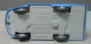 Corgi 471 Vintage 1960 ' s Smith ' s - Karrier Mobile Canteen Snack Bar w/Original Box 6