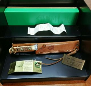 VINTAGE PUMA KNIFE BOWIE 6396 FROM PUMASTER STEEL 3