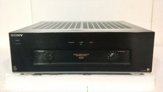 Vintage Sony Ta - N55es Power Amplifier - 110w/channel 8ohms Stereo 300w Mono - 2