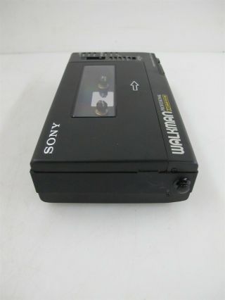 RARE SONY WM - D6C WALKMAN Professional Cassette Player & Recorder w/ Case 8