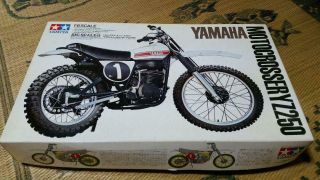 Tamiya Yamaha Motocrosser Yz250 1/6 Vintage Model Kit Item F/s