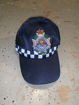 Queensland,  Australia Police Hat Cap - Vintage And Rare