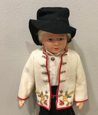 Vintage Artist Boy Doll Norway HELP Identify PLEASE 3