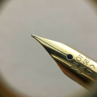 129 Pilot Fountain Pen Model R Steel Barrel Gold Nib Vintage Made in Japan 8
