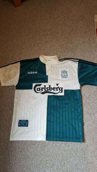 Mens Liverpool Vintage Shirt Size L Collymore