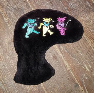 Grateful Dead Golf Putter Head Cover Dancing Bear Vintage Winning Edge