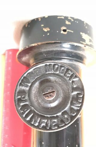 Vintage Brass Lens Housing Mogey Plainfield NJ.  Antique Scientific Equipment 2