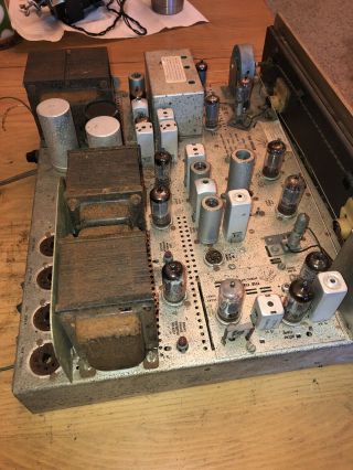 Vintage Fisher 800 C Stereo Receiver Parts 3