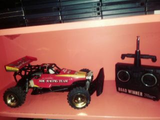 Vintage Mrc 4wd Road Winner 77 Remote Control Buggy Charge