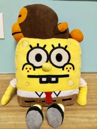 A Bathing Ape Baby Milo X Spongebob Squarepants Large Plush Toy Rare