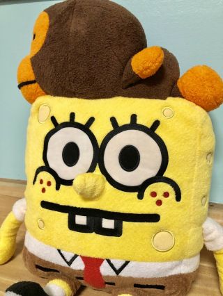 A Bathing Ape Baby Milo X Spongebob Squarepants Large Plush Toy RARE 8