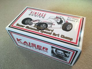 1:18 Gmp Vintage Series 1 Kaiser Aluminum Special Dirt Champ - Roger Ward -