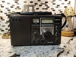 Vintage Panasonic Rf2200 8 Band Short Wave Am Fm Portable Radio