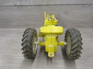 Vintage Ertl Minneapolis Moline Die Cast Farm Tractor Yellow 6