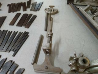 Vintage Stanley Planer No.  55 With Wood Cutting Bits 61 Pc 3