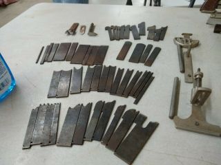 Vintage Stanley Planer No.  55 With Wood Cutting Bits 61 Pc 4