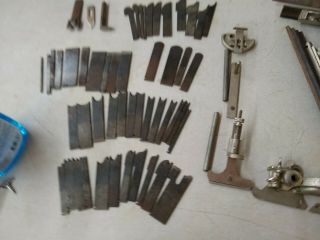 Vintage Stanley Planer No.  55 With Wood Cutting Bits 61 Pc 8