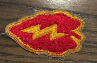 Us Army Wwii Era 25th Infantry Division Tropical Lightning Patch