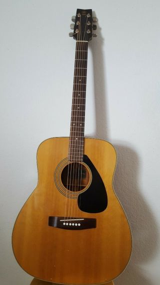 Vintage Acoustic Yamaha F - 160 Guitar