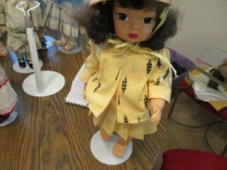16 " Vintage Terri Lee Lovely Doll.  Needs Restringing.  Dress Tagged