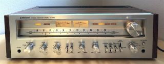 Pioneer Model Sx - 750 Silver Face Am/fm Stereo Receiver Vintage 1970s