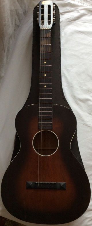 Vintage 1930’s Oahu Square Neck Acoustic Guitar W/original Case - Cleveland,  Ohio