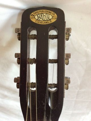 Vintage 1930’s OAHU Square Neck Acoustic Guitar W/Original Case - Cleveland,  Ohio 2