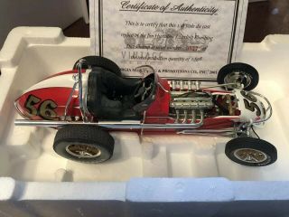 Gmp Jim Hurtubise No.  56 Sterling Plumbing Vintage Dirt Champ 1/18 Scale Red 497