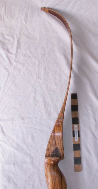 Vtg Ben Pearson Hunter No.  709 Recurve Bow 55 Pound Pull 28 " Draw Usa