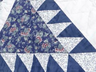 EXQUISITE VINTAGE COUNTRY BARN STAR FIELD OF STARS FARMHOUSE HOME MADE OLD QUILT 12