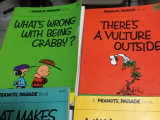 13 Vtg 1970’s Peanuts Parade Books Large 7” X10” Paperbacks - By Charles Schulz