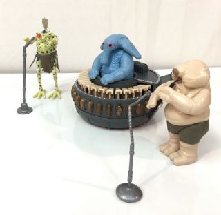 Vintage Star Wars Sy Snootles and the Max Rebo Band Kenner 1983 8