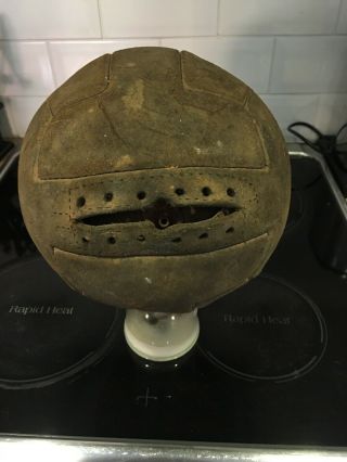 Vintage T Panel Football Old Valve T Ball