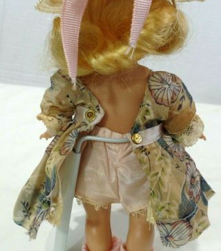 Vintage 1954 Nancy Ann Storybook MUFFIE doll - in Muffie dress with brass snap 8