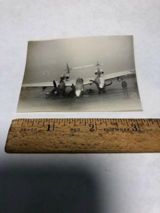 Vintage Photo Wwii American Airplane Plane Photograph Germany?