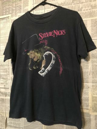Vtg 80s Stevie Nicks Back To The Other Side Of The Mirror T - Shirt