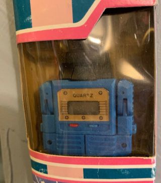 Vintage Star Hero Ii Transformer Watch In Package Made In Hong Kong Blue