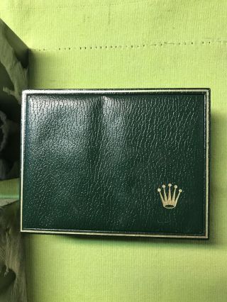 Vintage Late 70’s — Early 80’s Rolex Box 11.  00.  01 Box ; 2