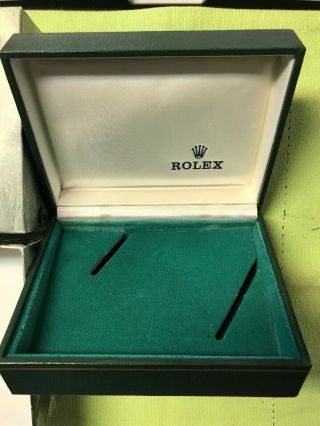 Vintage Late 70’s — Early 80’s Rolex Box 11.  00.  01 Box ; 3