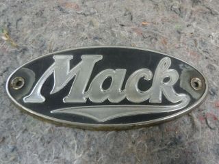 Vintage Mack Truck Emblem