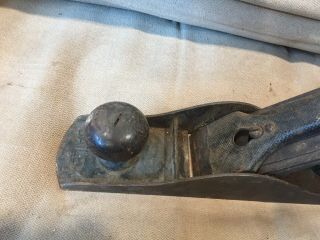 vintage.  Stanley Bailey no.  5 wood Plane with 2 patt dates 2