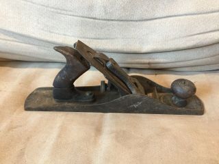 vintage.  Stanley Bailey no.  5 wood Plane with 2 patt dates 6